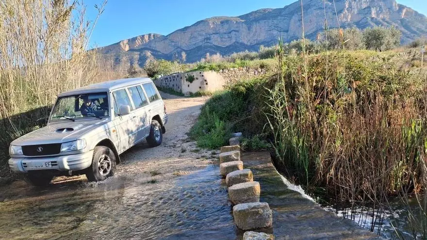El Montgó, a rebosar de agua