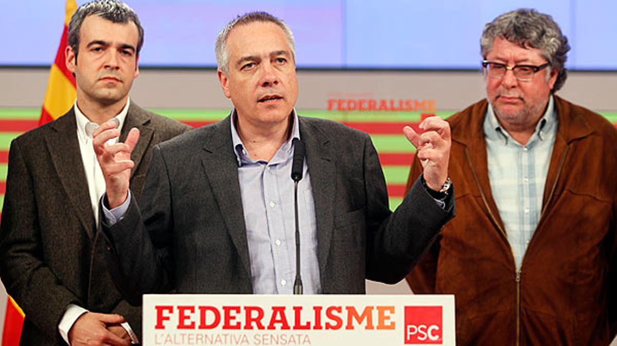 Pere Navarro avalua els resultats electorals