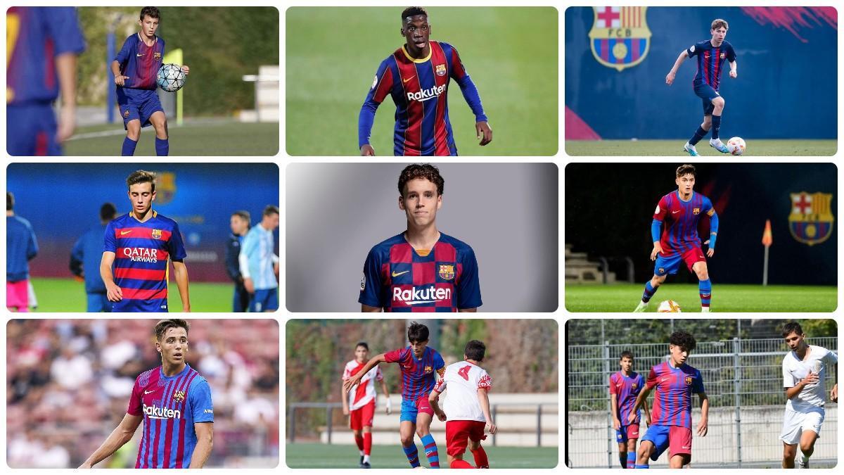 El Barça tenía detectados, por generaciones, a los nombres importantes como futuribles en el pivote del primer equipo