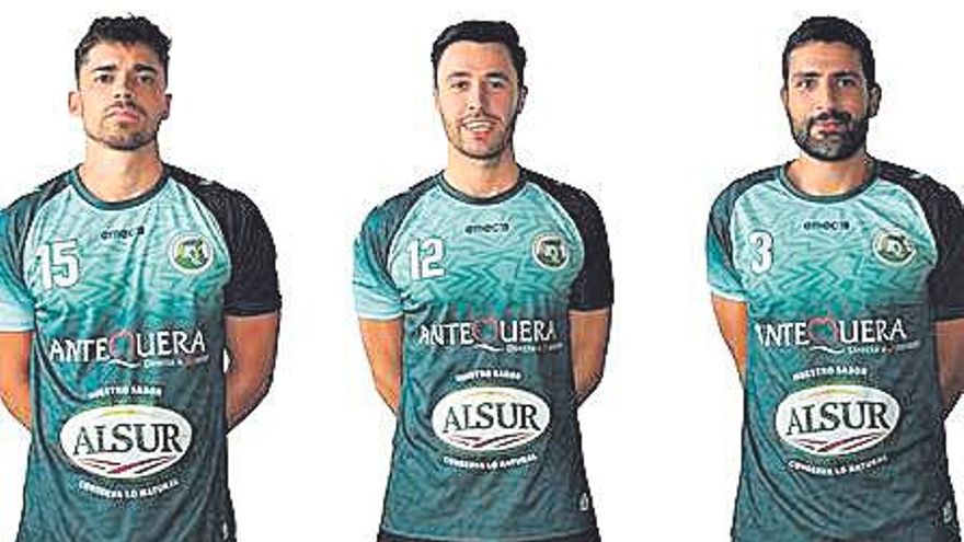 Alarcón, Moreno y Del Castillo, nuevos capitanes del Antequera