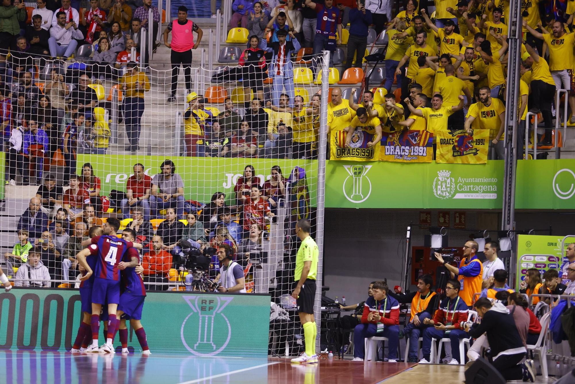 ElPozo Murcia - FC Barcelona, final de la Copa de España de fútbol sala