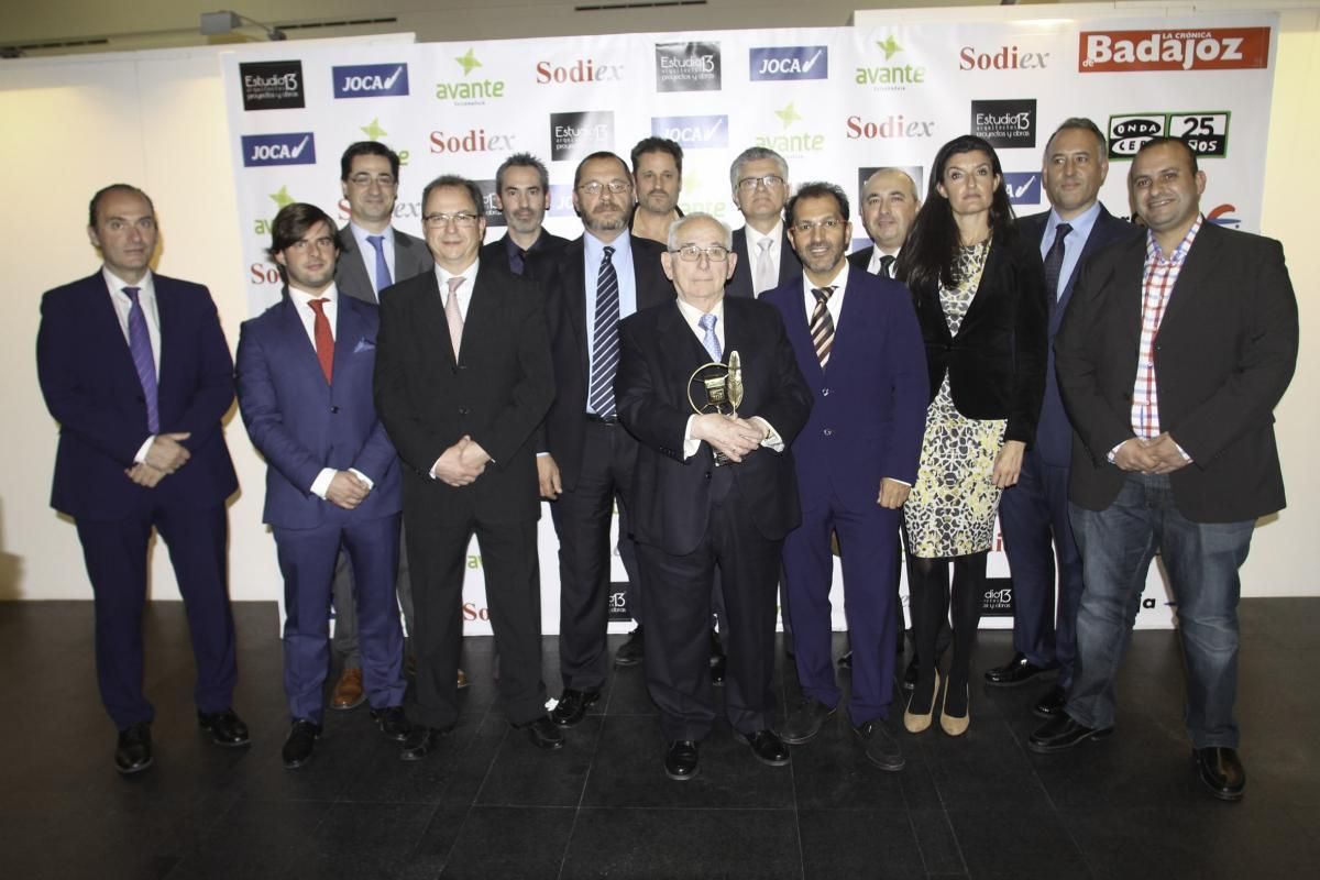 Gala Premio Empresario de  Badajoz 2015