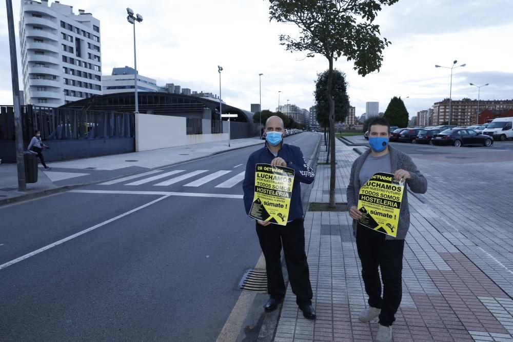 Los hosteleros de Gijón se ponen en marcha