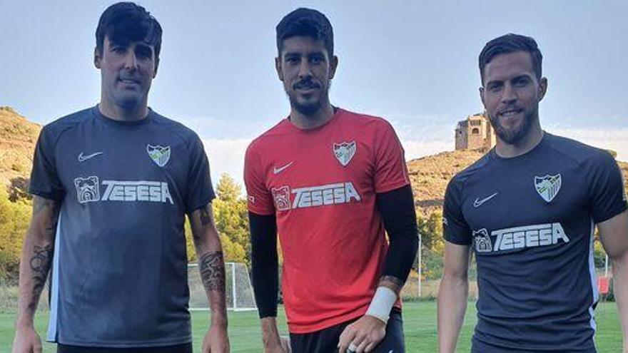 Los tres jugadores que llegaron del Numancia y Quintana ya pueden jugar un partido oficial con la elástica blanquiazul.