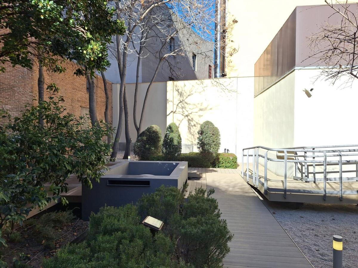 Jardín del Museo de San Isidro