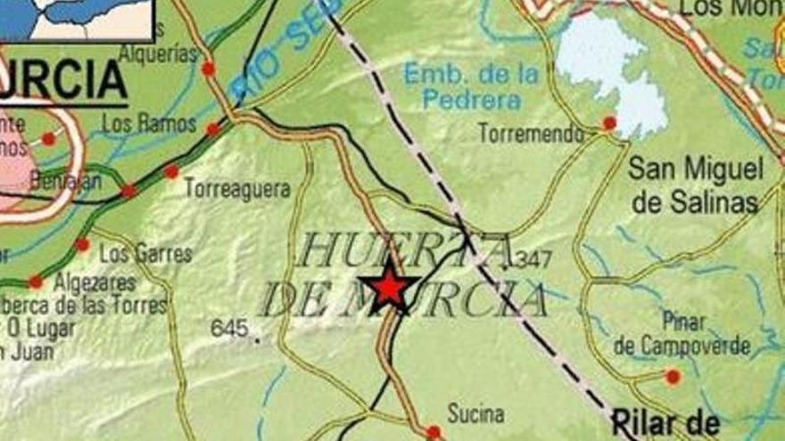 Beniel se despierta con un terremoto de 2,2 grados