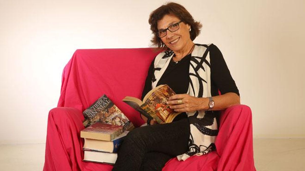 L’actriu Pepa López, que actua en la sèrie ’Merlí’.