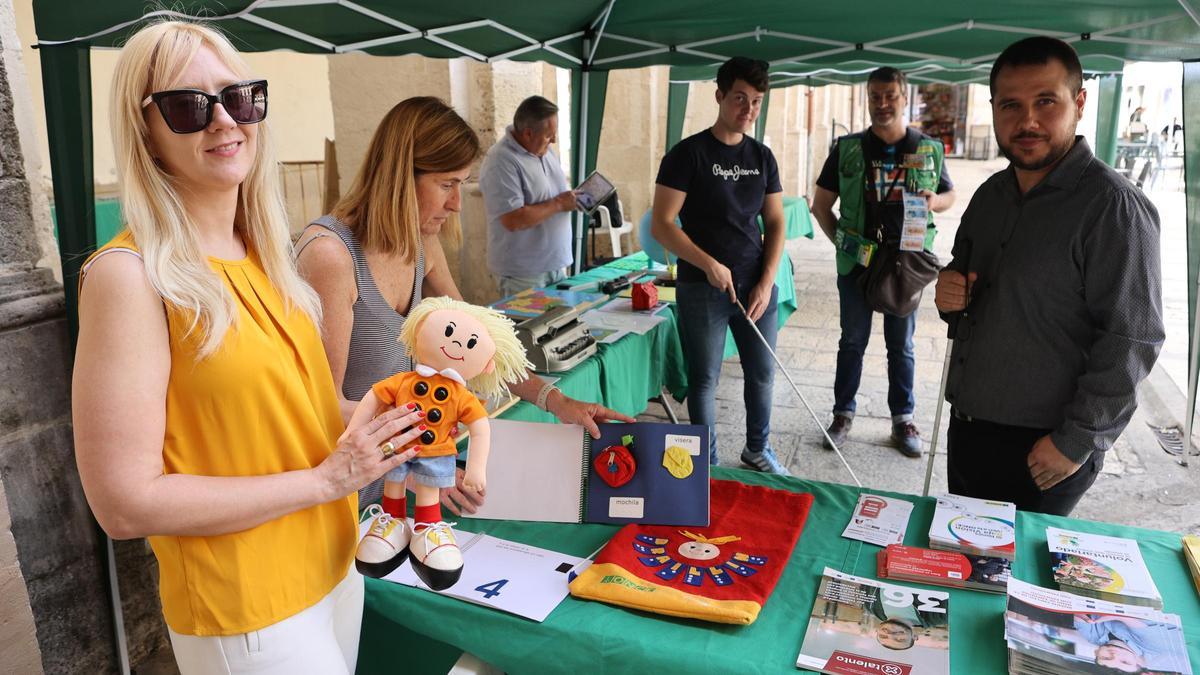 El Grupo Social ONCE expone su tecnología en Alcoy
