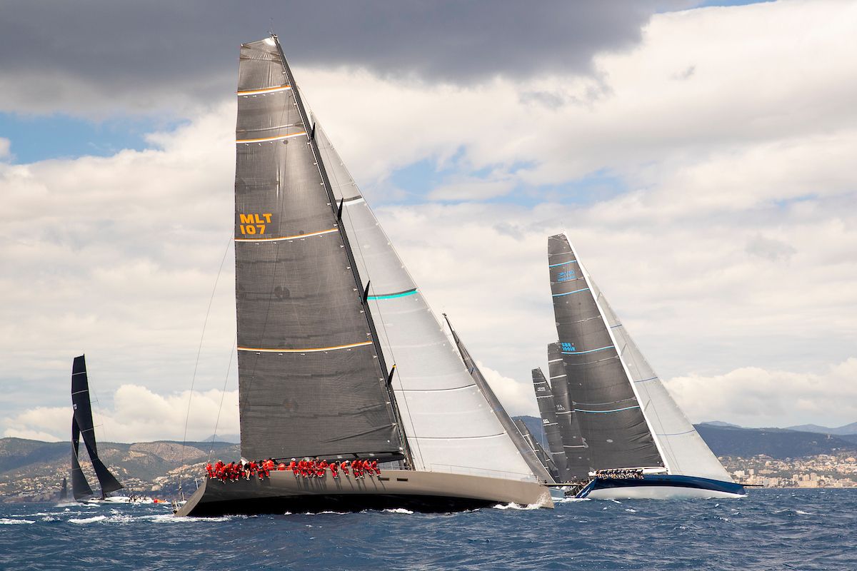 Segelregatta Palma Vela vor Mallorca - die besten Bilder von Tag 1