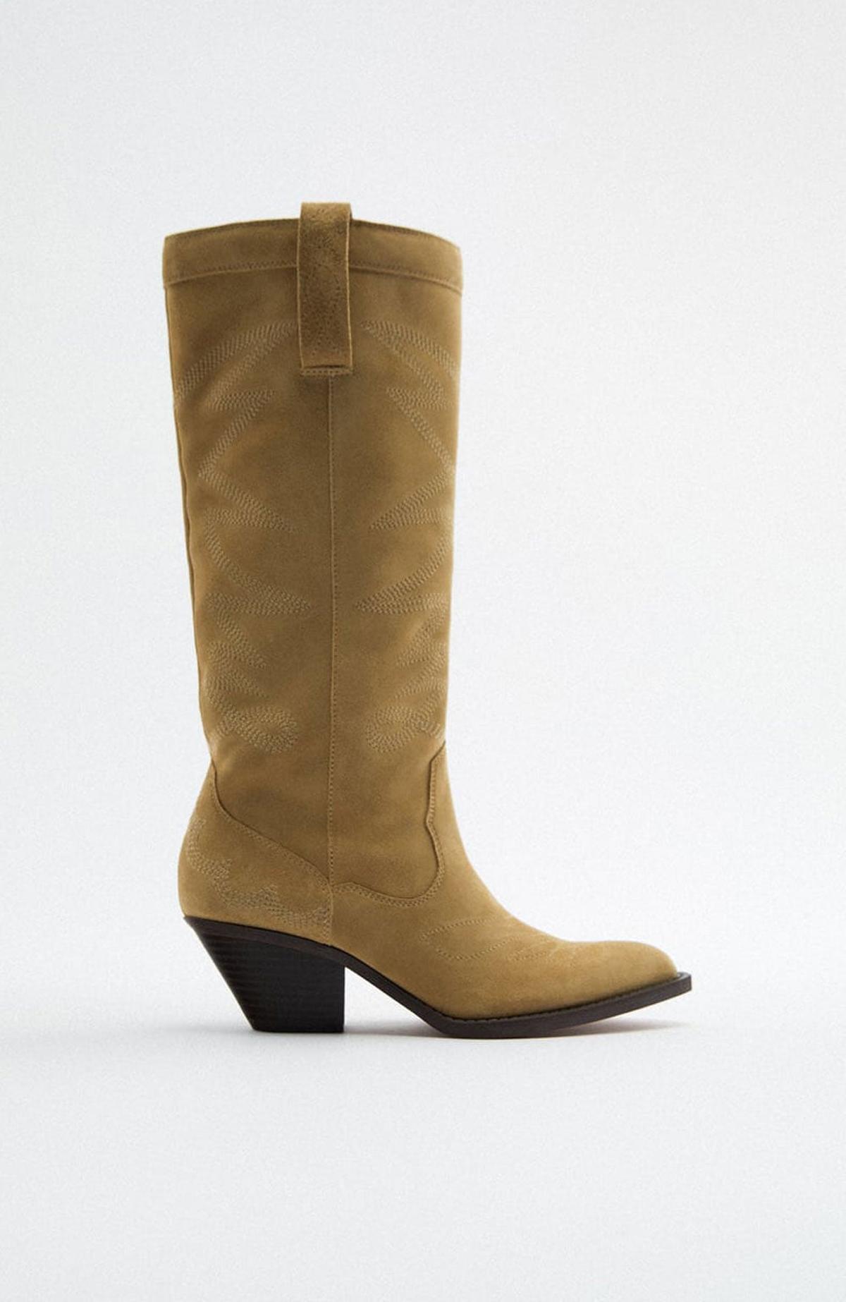 Botas cowboy de Zara