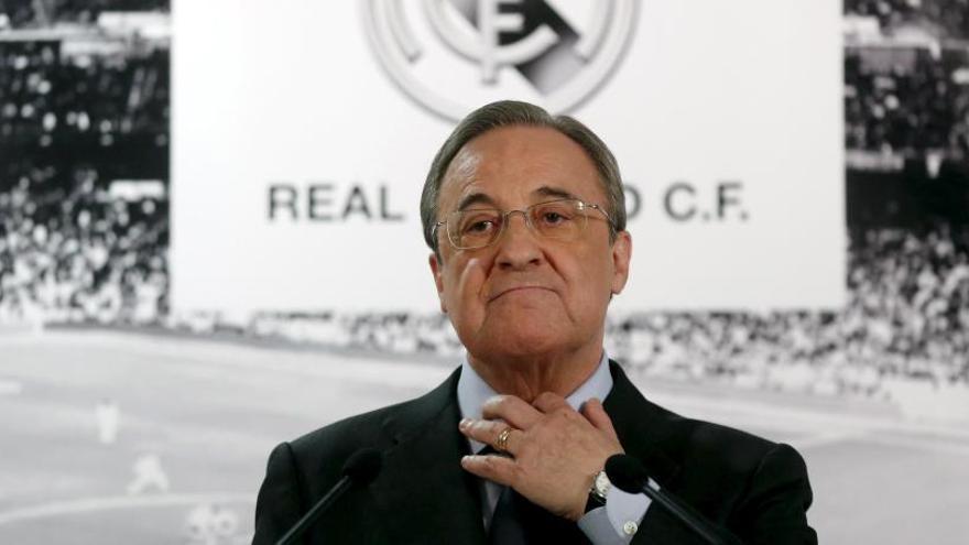 Florentino Pérez, presidente del Real Madrid