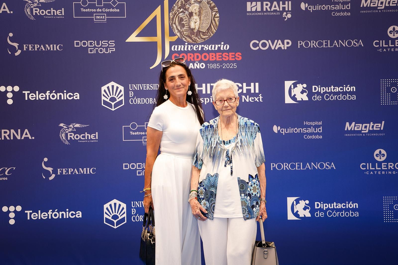 La gala del 40 aniversario de los Cordobeses del Año, en imágenes
