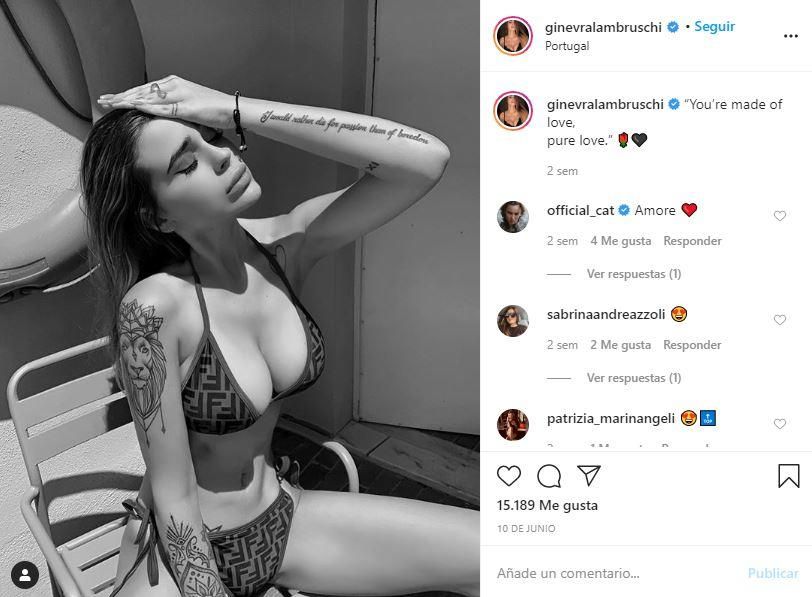 Fotos: Ginevra Lambruschi y Mirko Antonucci, despedido por 'instagramer'