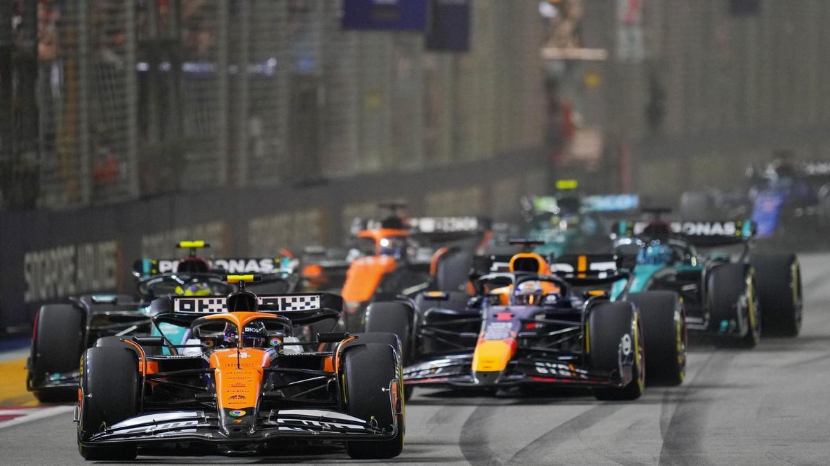 El GP de Singapur de Fórmula 1, en imágenes