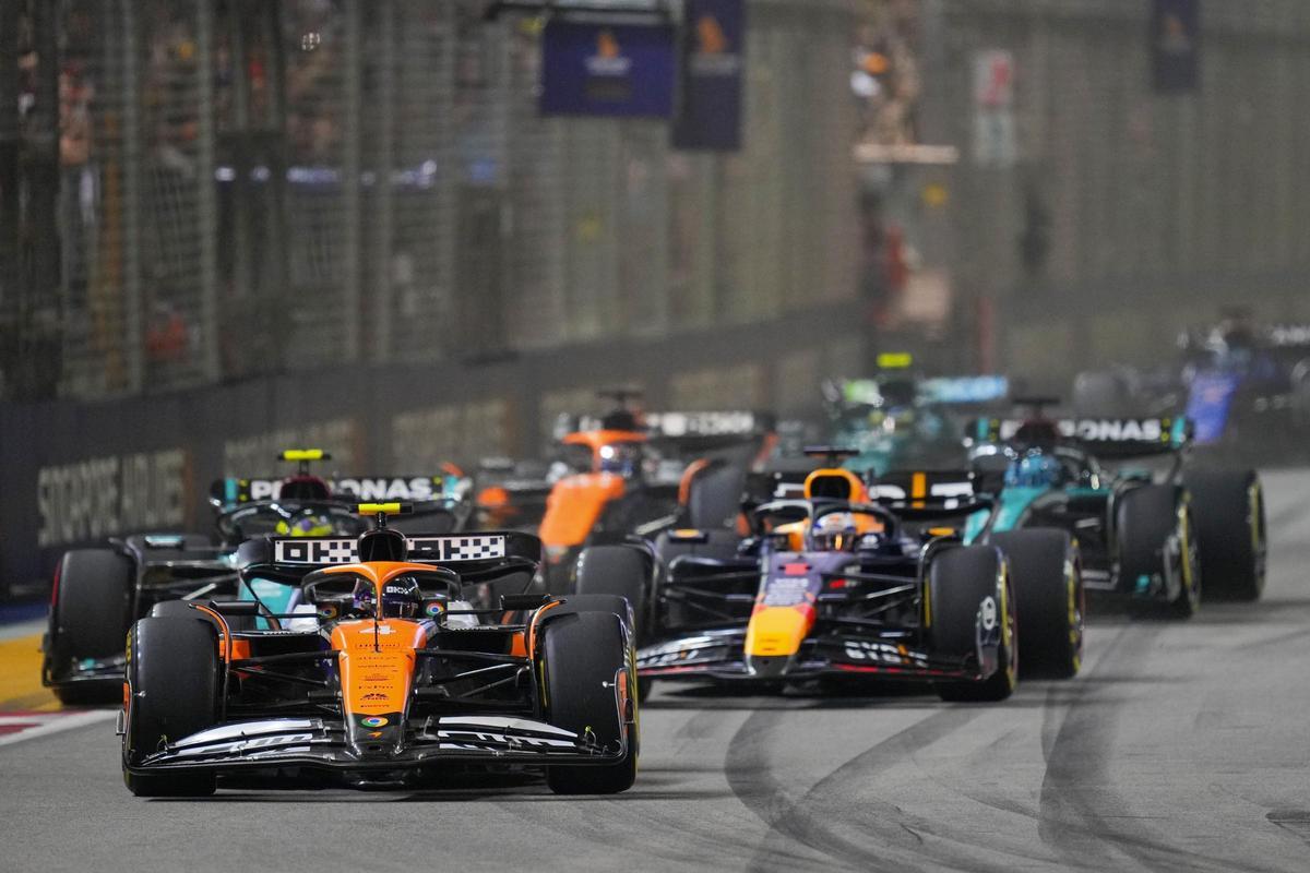 El GP de Singapur de Fórmula 1, en imágenes