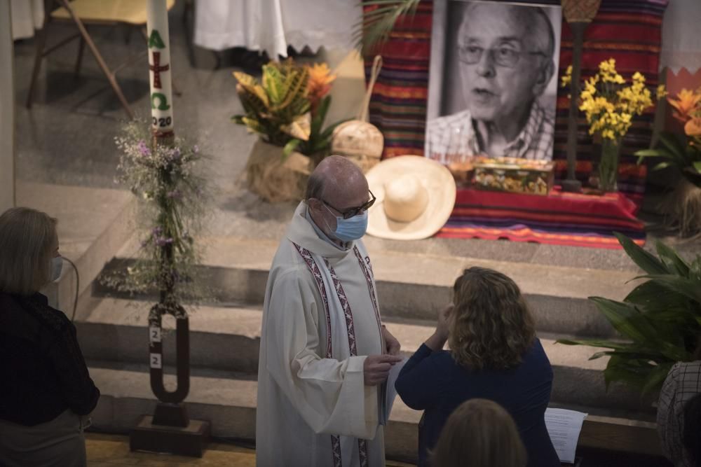 Balsareny acomiada Casaldàliga amb un funeral on es crida a continuar la seva lluita