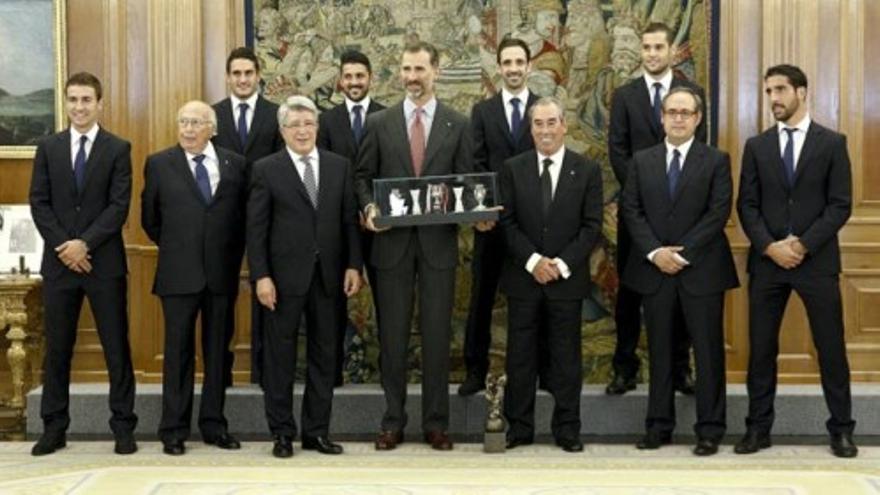 El Atleti conmemora sus 110 años de historia en La Zarzuela