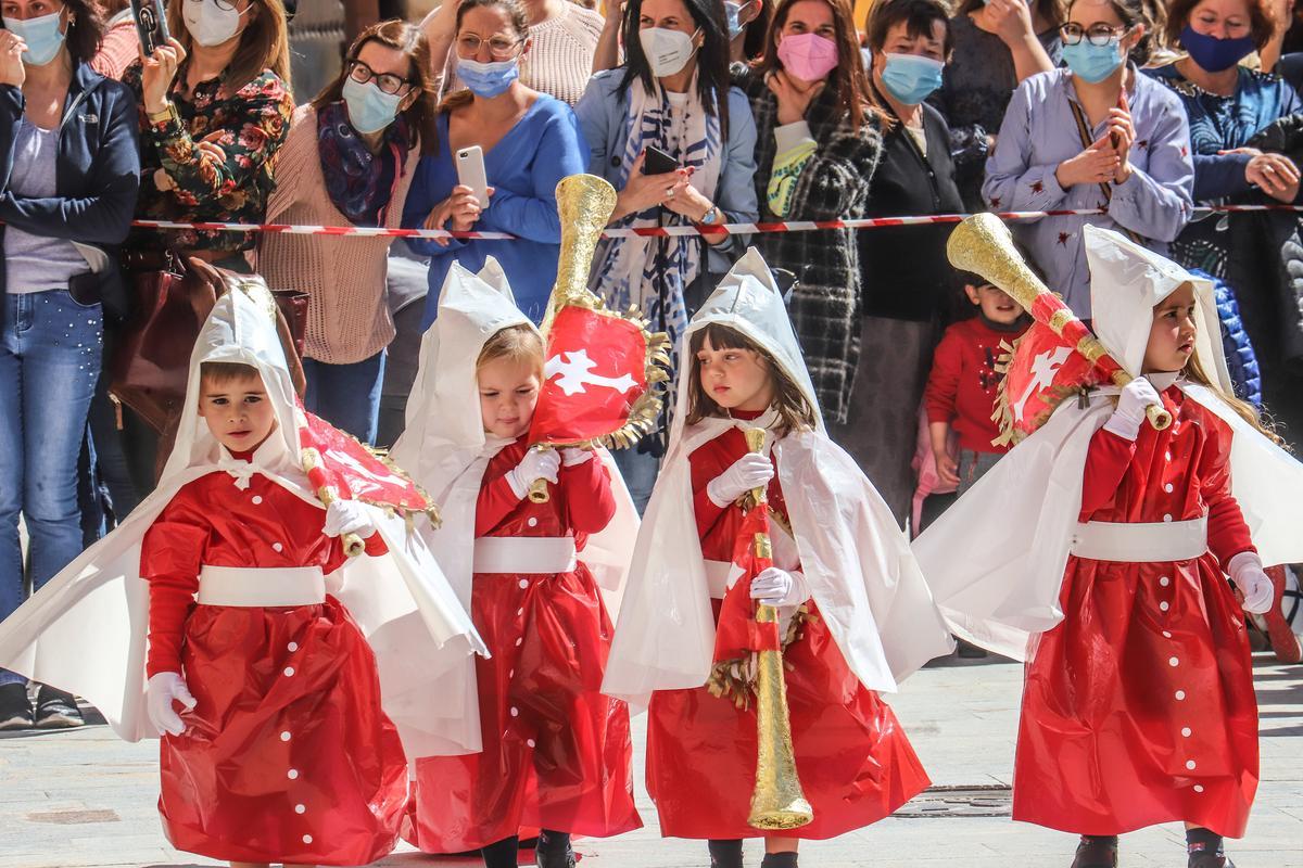 Procesión de los alumnos del colegio Diocesano de Santo Domingo de Orihuela