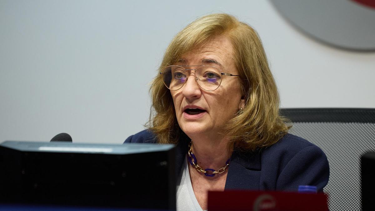 La presidenta de AIReF, Cristina Herrero.