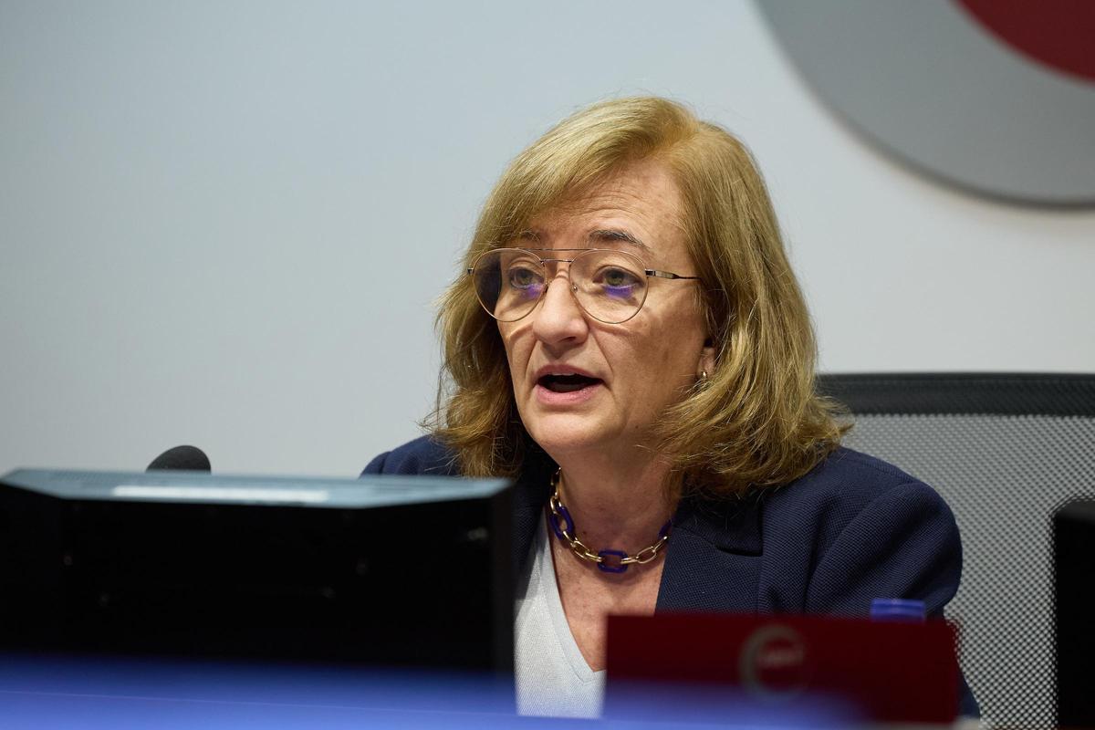 La presidenta de AIReF, Cristina Herrero.