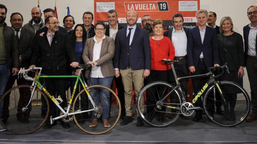 Presentación de las dos etapas de La Vuelta en la provincia de Valencia