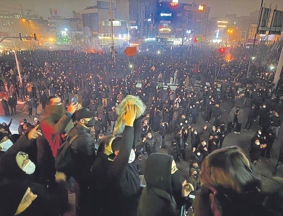 Manifestació a Teheran