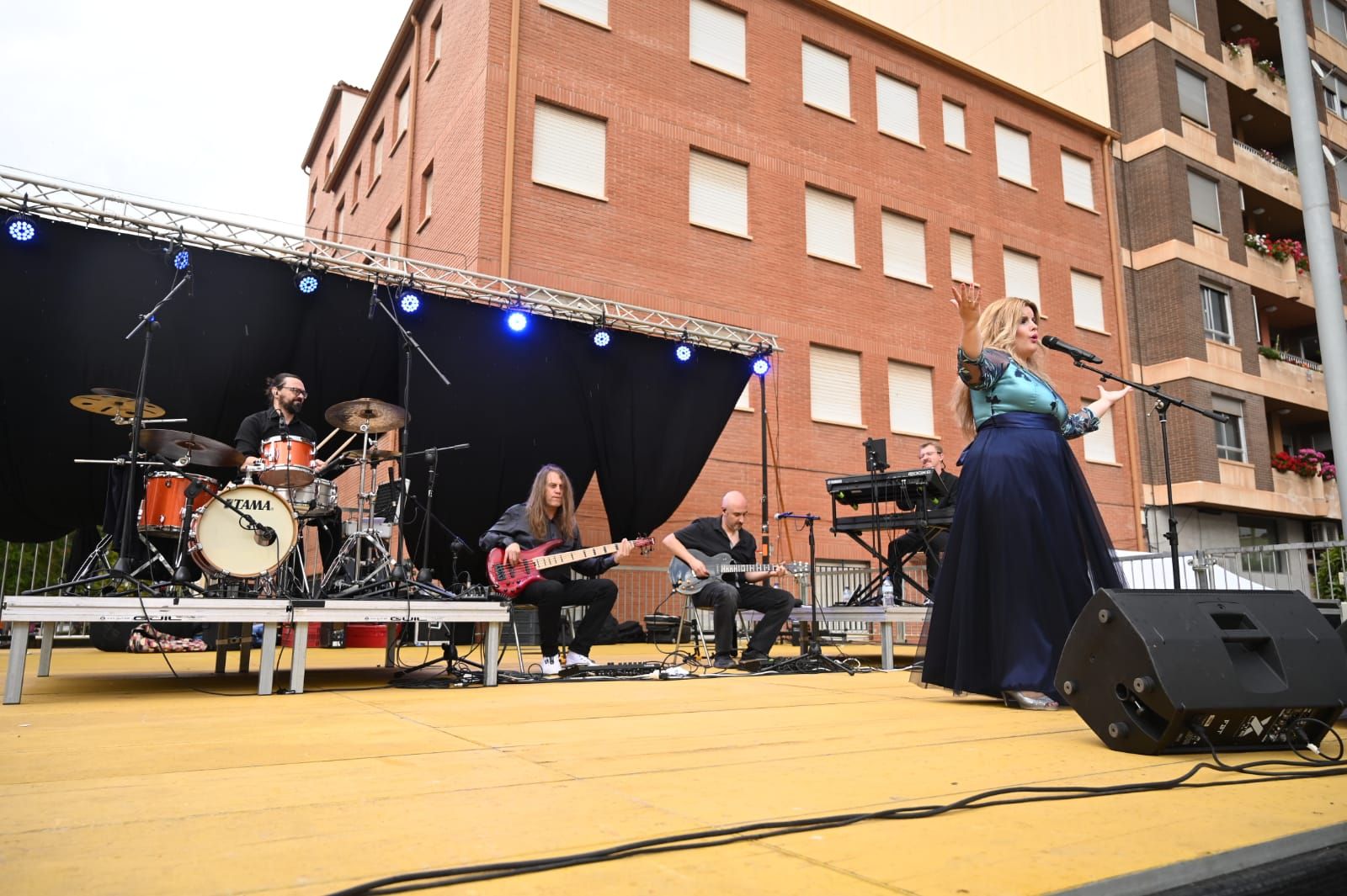 Las fotos del tributo a Rocío Jurado en el día de los mayores de las fiestas de Almassora