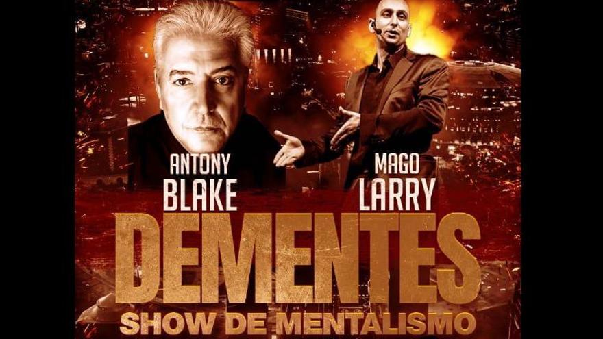 Cartel del espectáculo &#039;Dementes - Show de Mentalismo&#039;