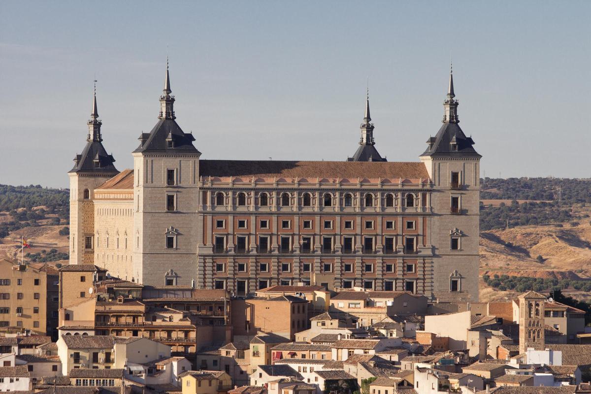 Una imagen del Alcázar de Toledo