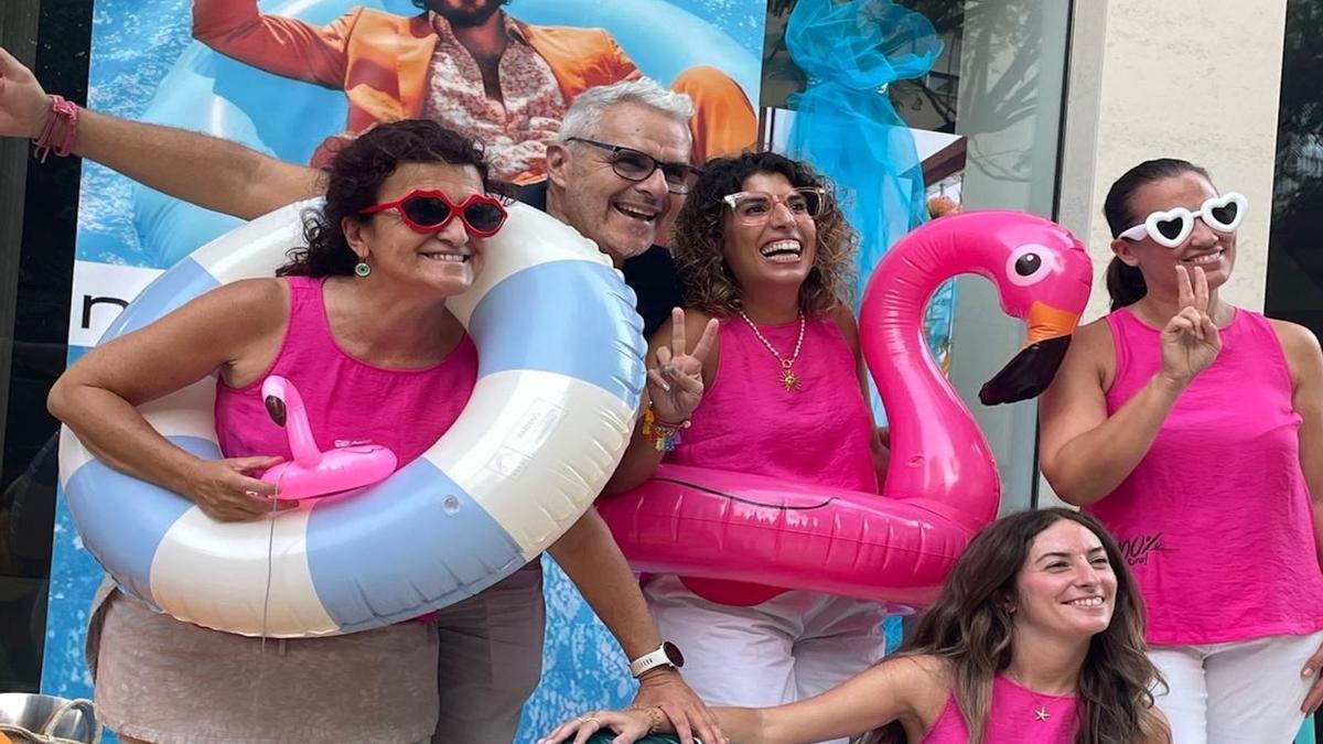 El equipo de Natural Vision de Izquierda a derecha: María Jesús, Kino, Andrea, Laura (abajo) y María.