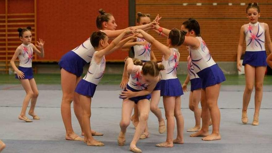 Zamora presume de una gran cantera de gimnastas