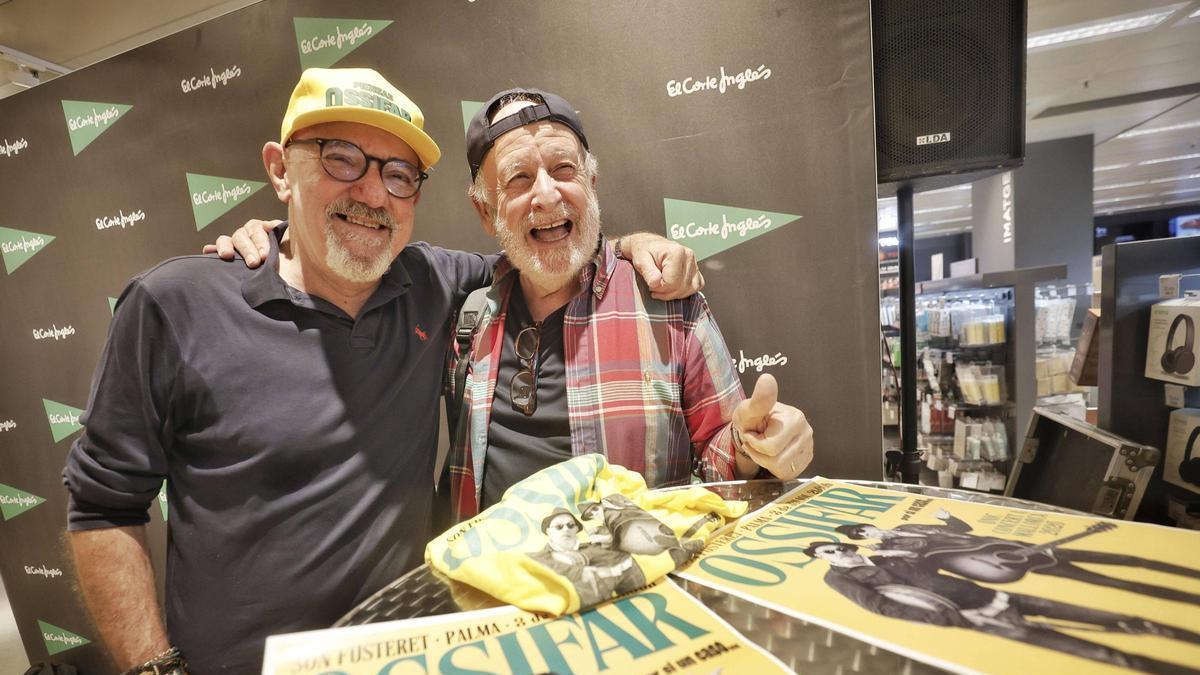 Luis Arboledas y Llàtzer Méndez, integrantes de Ossifar
