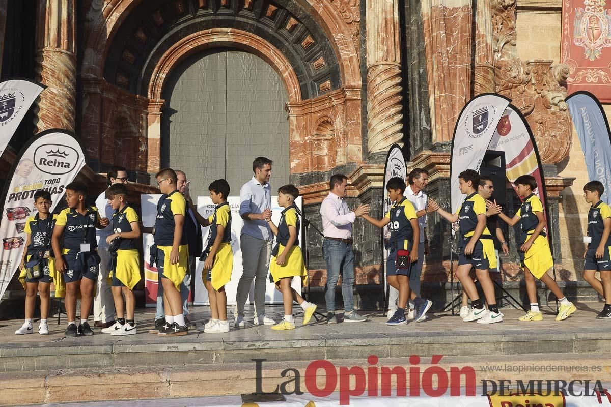 Recepción de la Tomir Cup en Caravaca