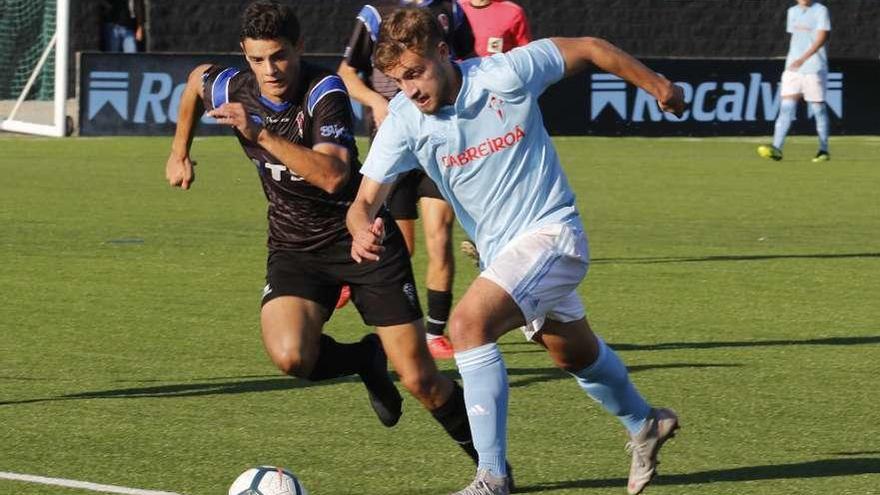 Imagen de un encuentro anterior del Celta juvenil. // Alba Villar