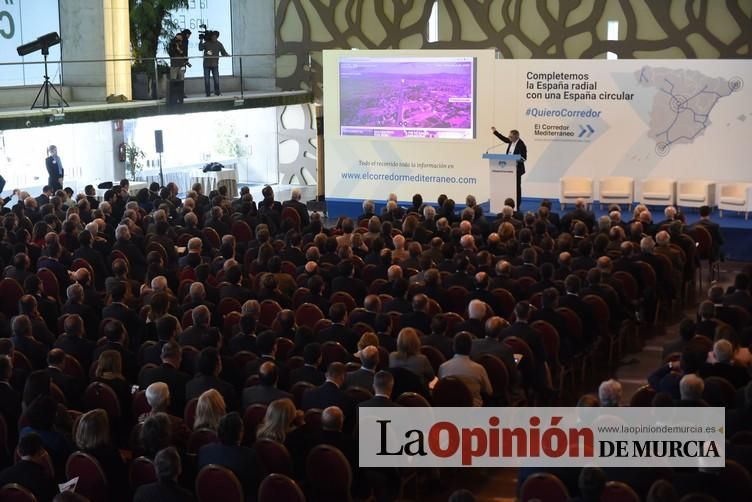 Cumbre en Murcia por el Corredor Mediterráneo