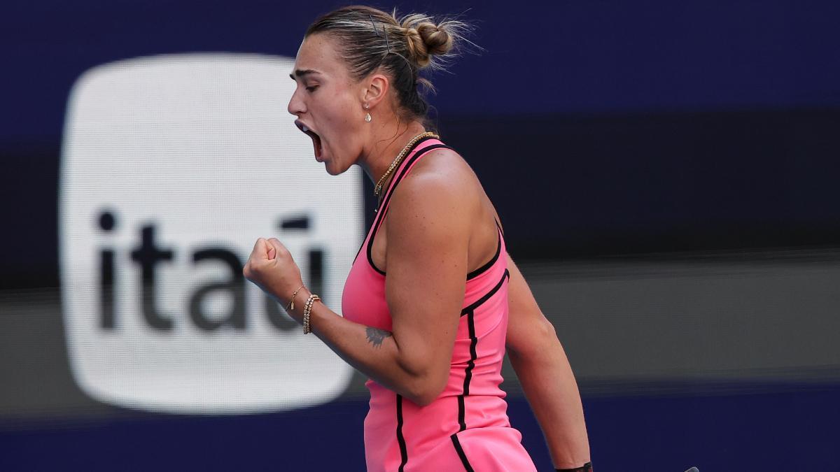 Sabalenka se lleva la victoria en el 'Sunshine Double'