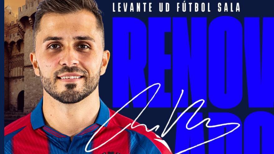 Rafa Usín Renueva y Álex García deja el Levante UD FS