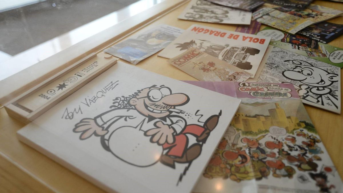 Una imagen de archivo del Salón Internacional del Cómic de Granada. Una imagen de archivo del Salón Internacional del Cómic de Granada.