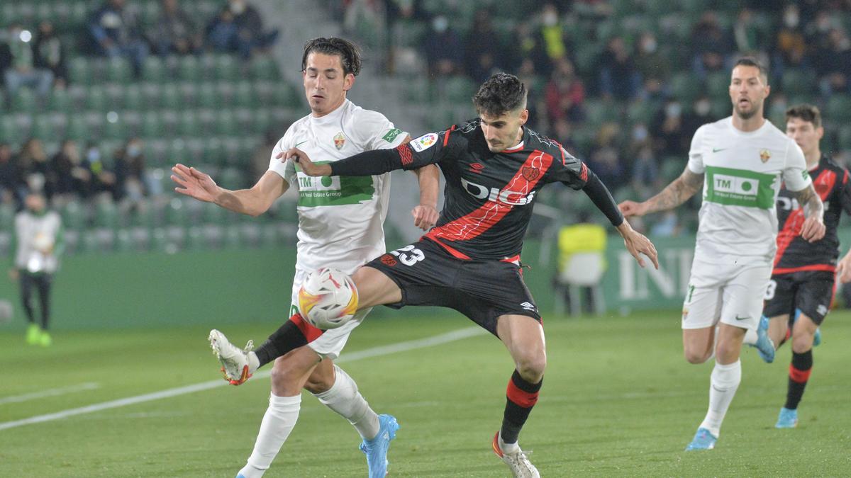 El Rayo-Elche contará con muy pocos aficionados franjiverdes