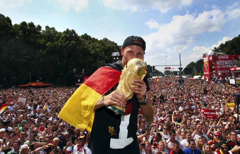 Alemania celebra su Mundial