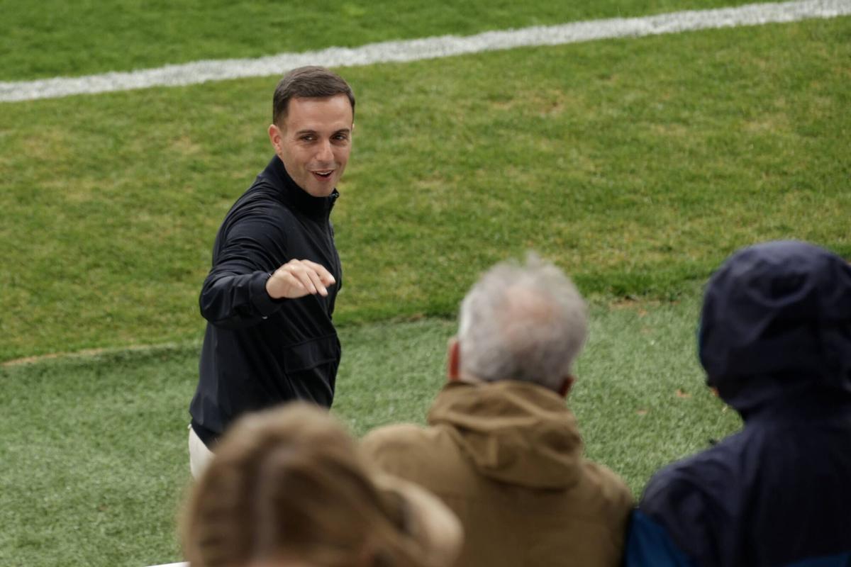 EN IMÁGENES: El Sporting se enfrenta al Burgos en El Plantío