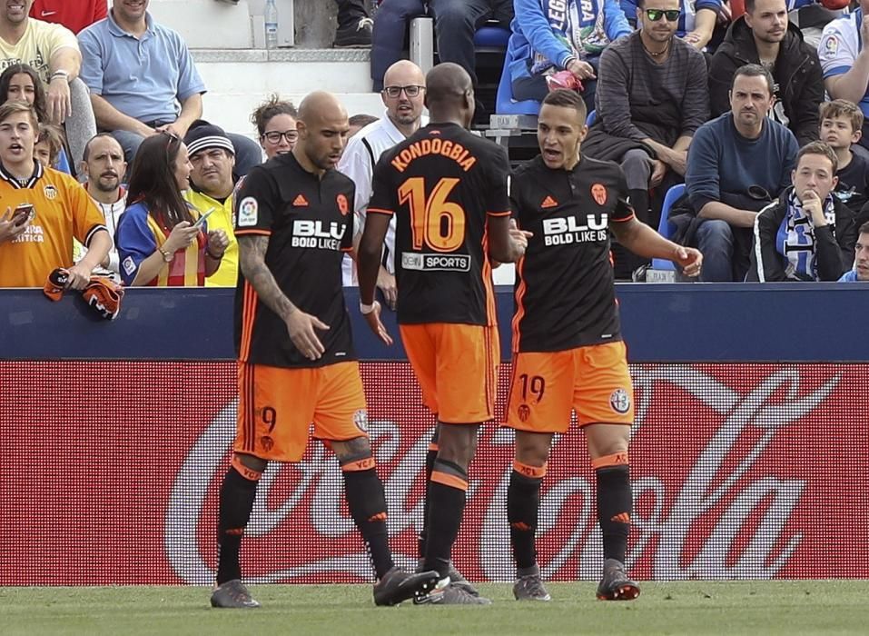 Leganés - Valencia, en imágenes