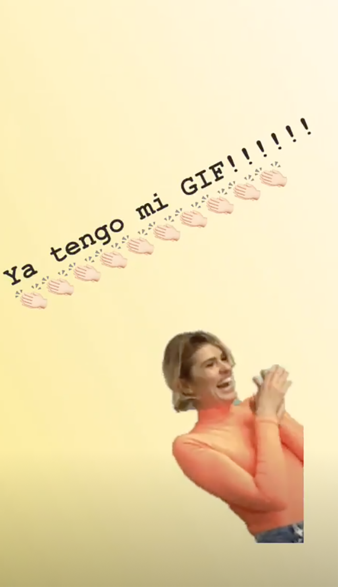 Adriana Abenia es un gif