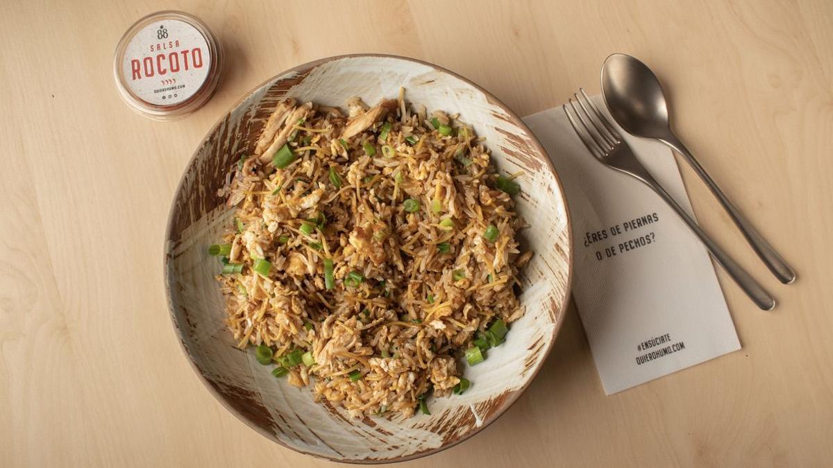 El arroz al estilo peruano de Jhosef Arias.