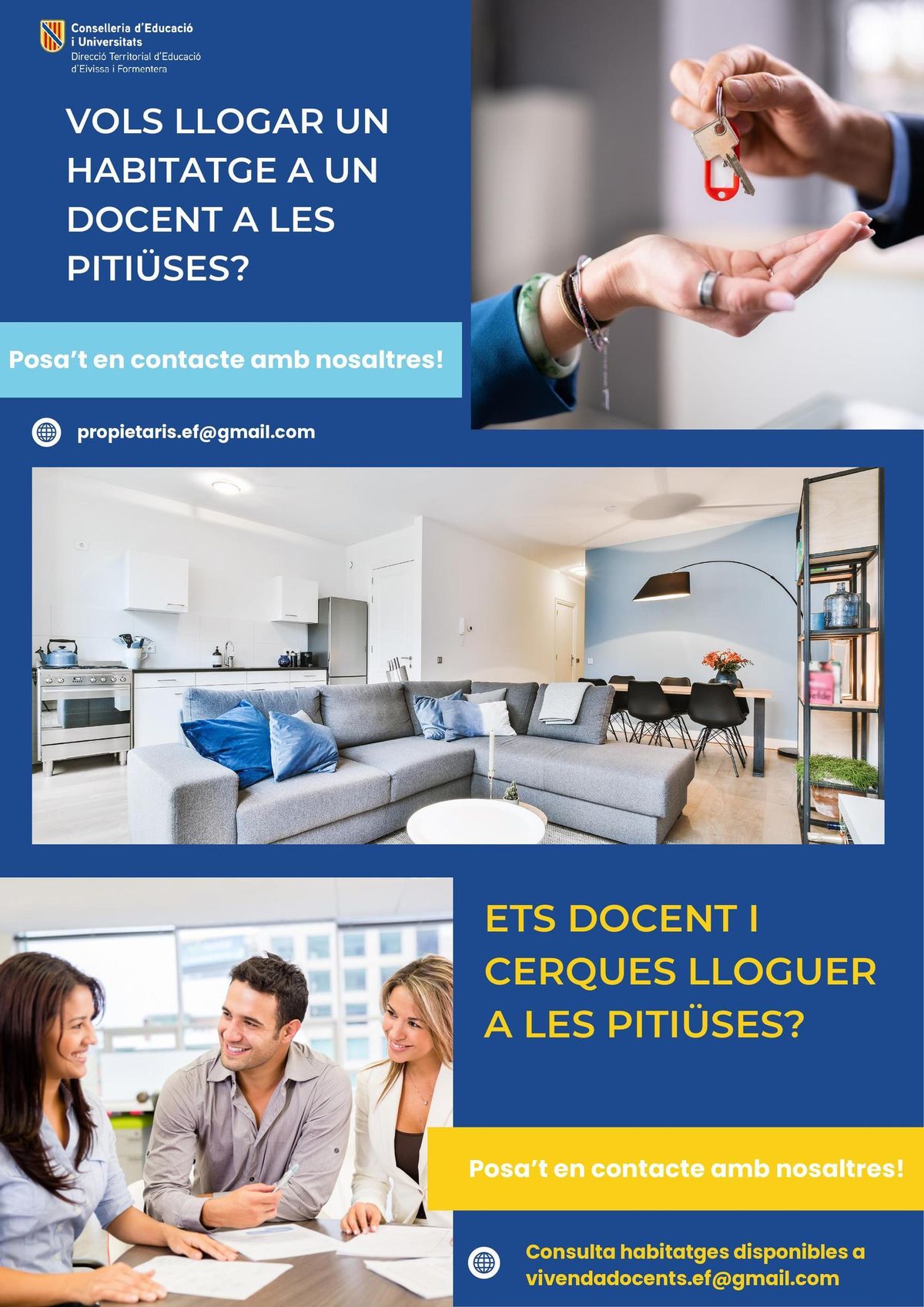 Imagen de la campaña de la conselleria
