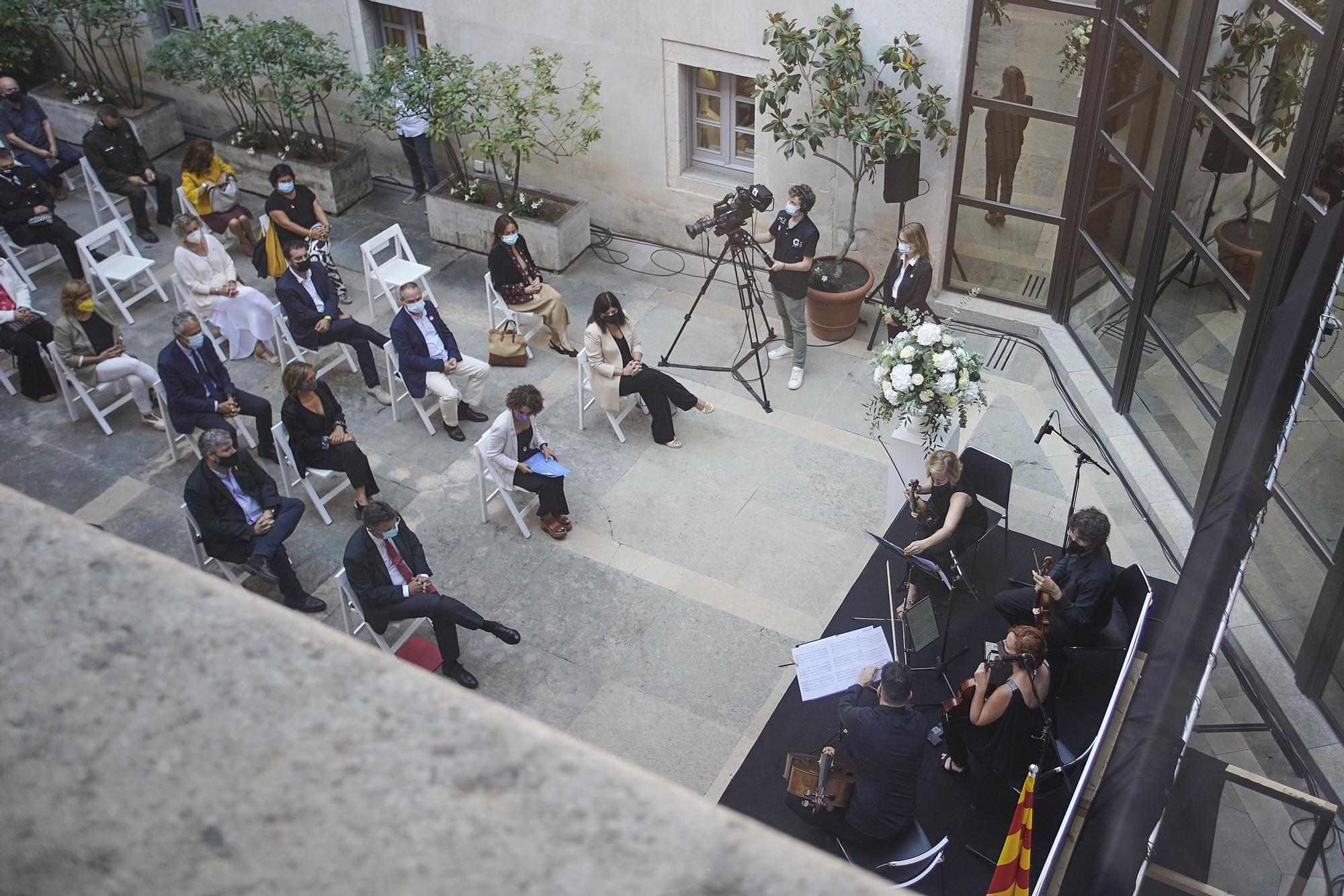 L'acte institucional de la Diada de Catalunya a Girona