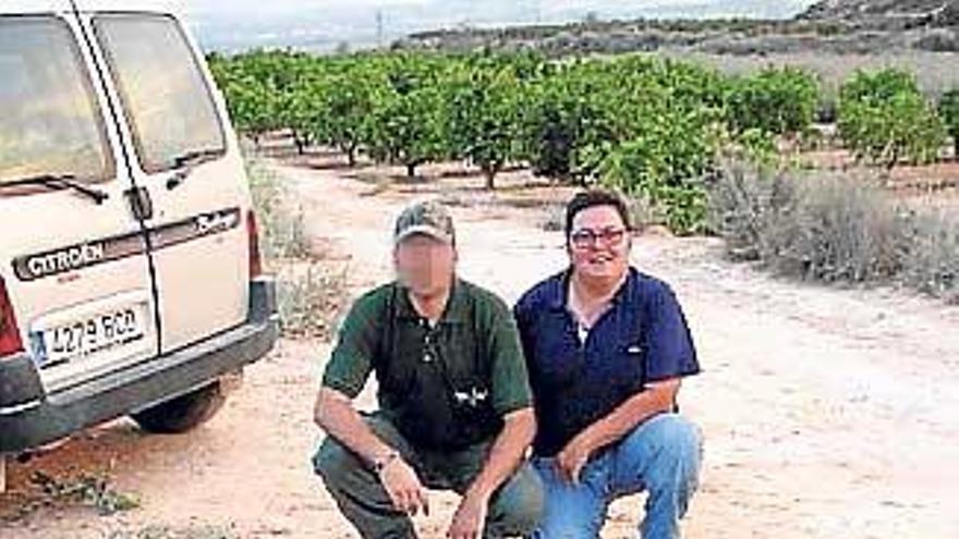 Romero, en un día de caza.