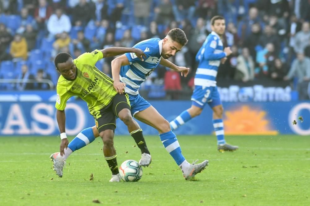 El Dépor cae 1-3 ante el Zaragoza