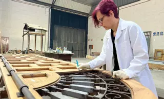 La Cárcel Vieja de Murcia recupera más de 90 piezas decorativas originales