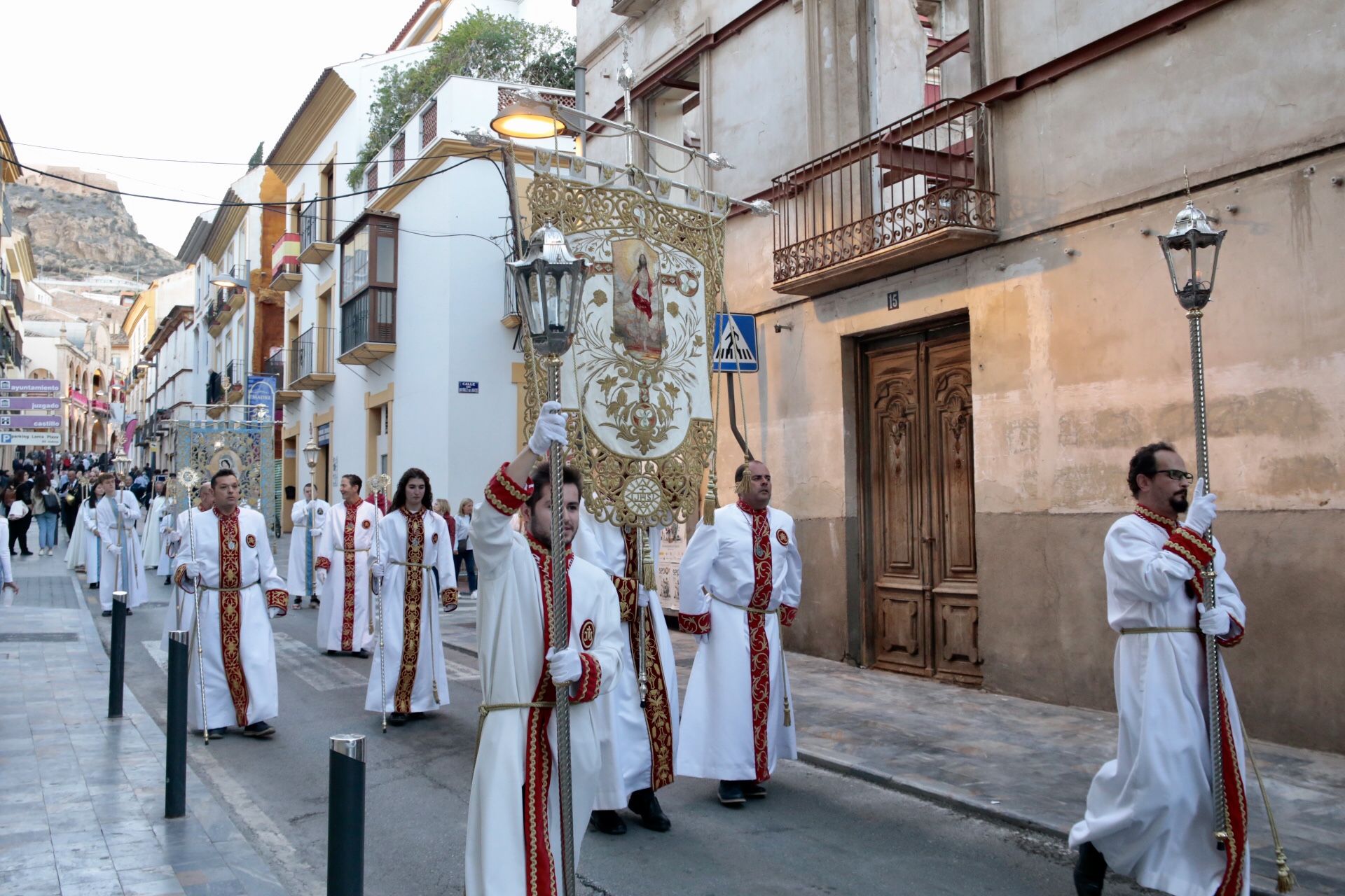 Las mejores fotos de la Peregrinación y los cortejos religiosos de la Santa Misa en Lorca